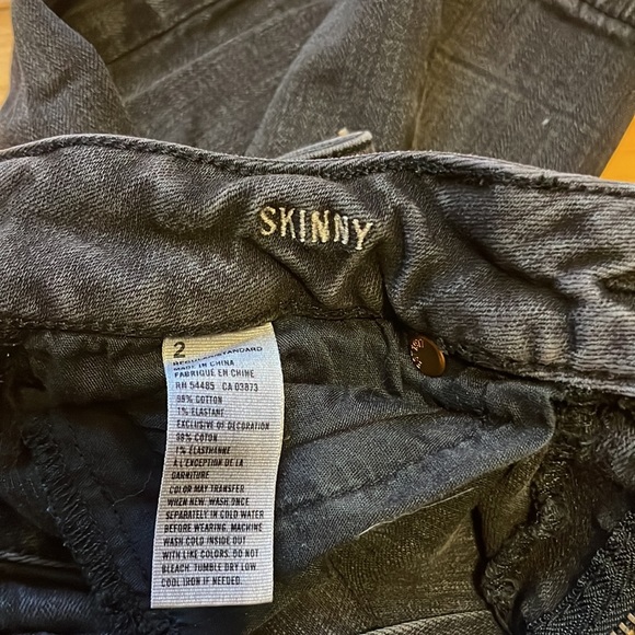 American eagle black size 2 jeans - Picture 4 of 4